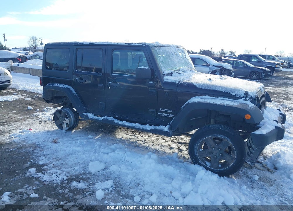 2012 JEEP WRANGLER UNLIMITED SPORT VIN: 1C4BJWDG1CL283463