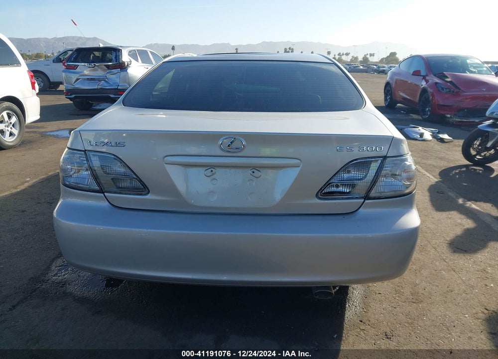 2003 LEXUS ES 300 VIN: JTHBF30G730142631