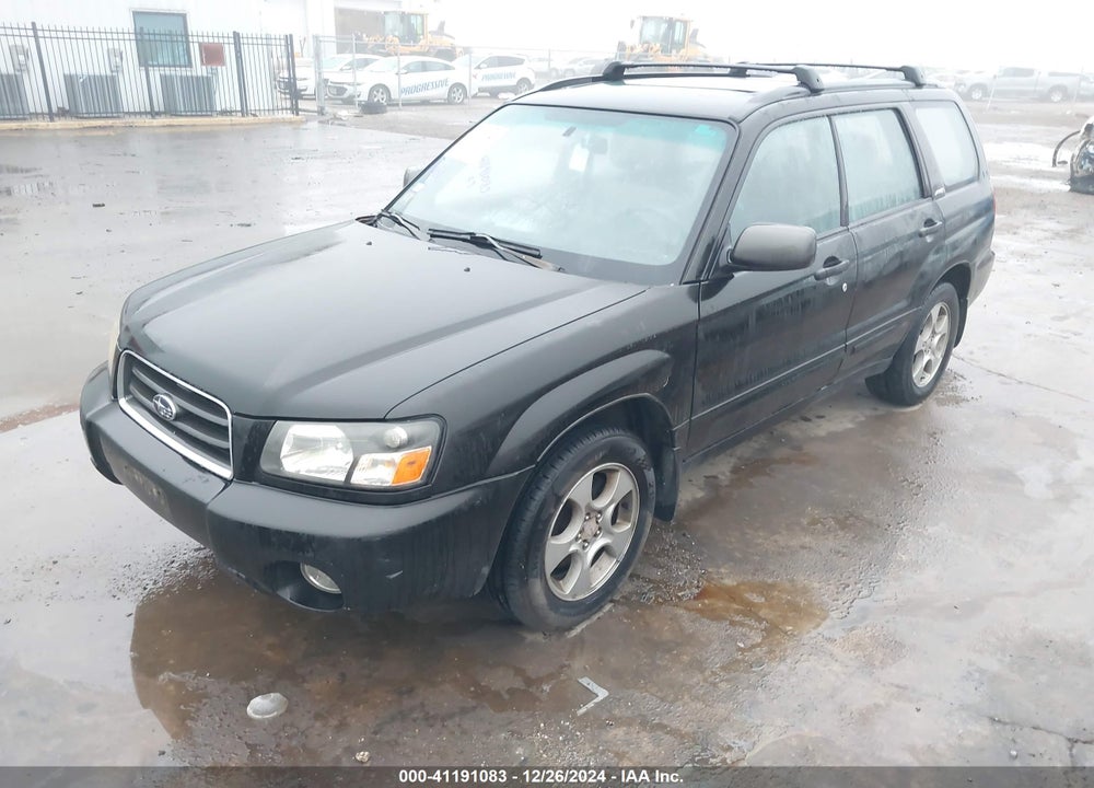 2003 SUBARU FORESTER XS VIN: JF1SG65633H723633