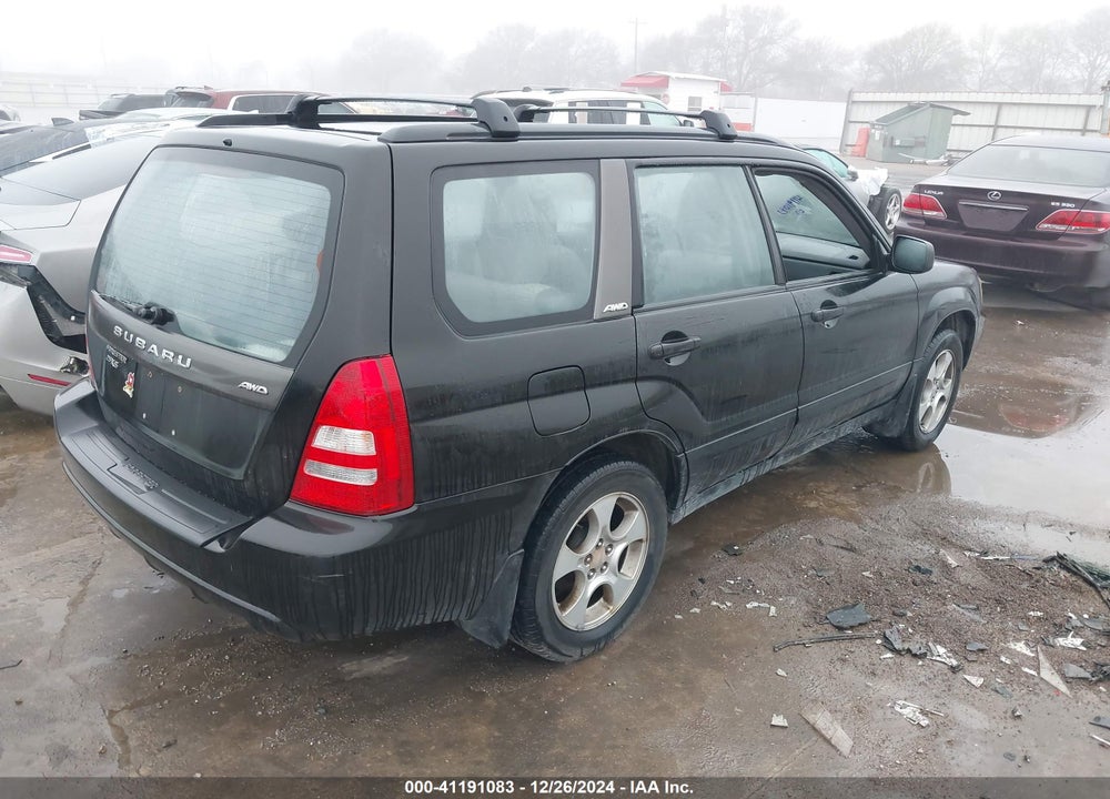 2003 SUBARU FORESTER XS VIN: JF1SG65633H723633