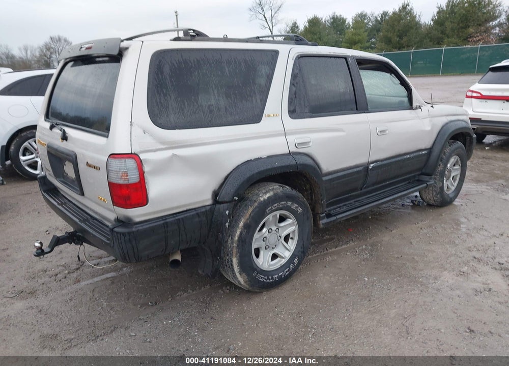 1999 TOYOTA 4RUNNER LIMITED V6 VIN: JT3GN87R7X0105748