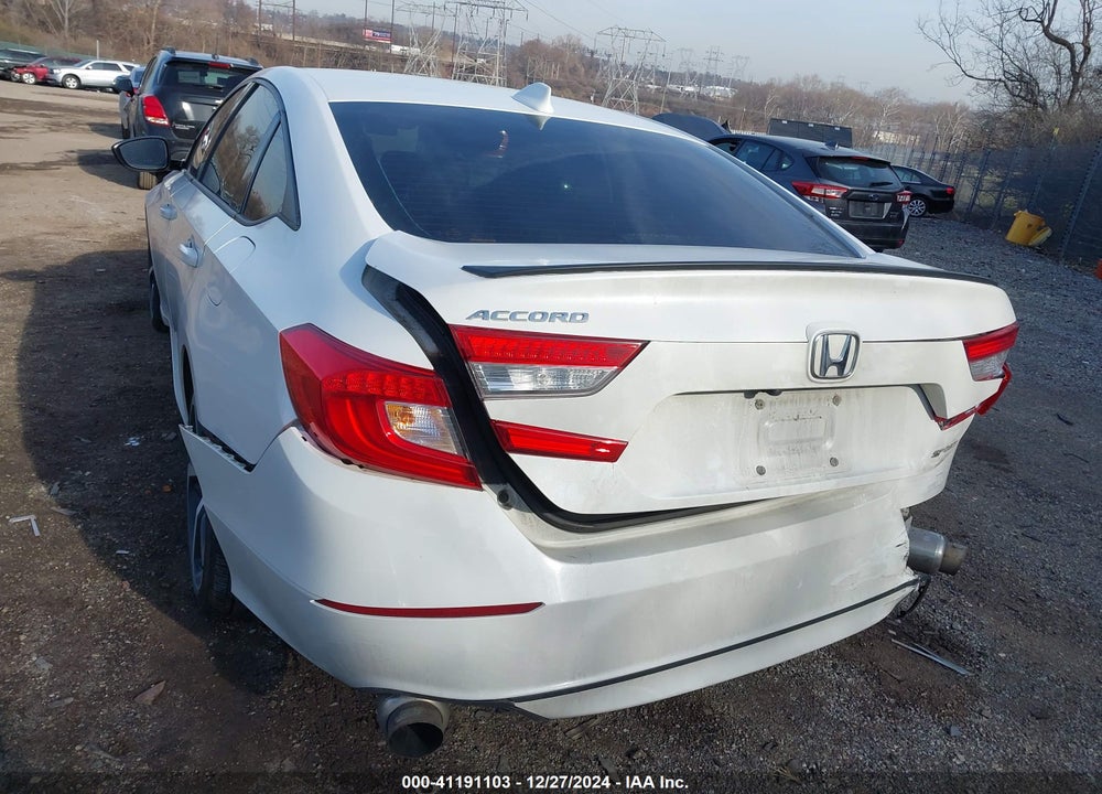 2019 HONDA ACCORD VIN: 1HGCV1E38KA100840