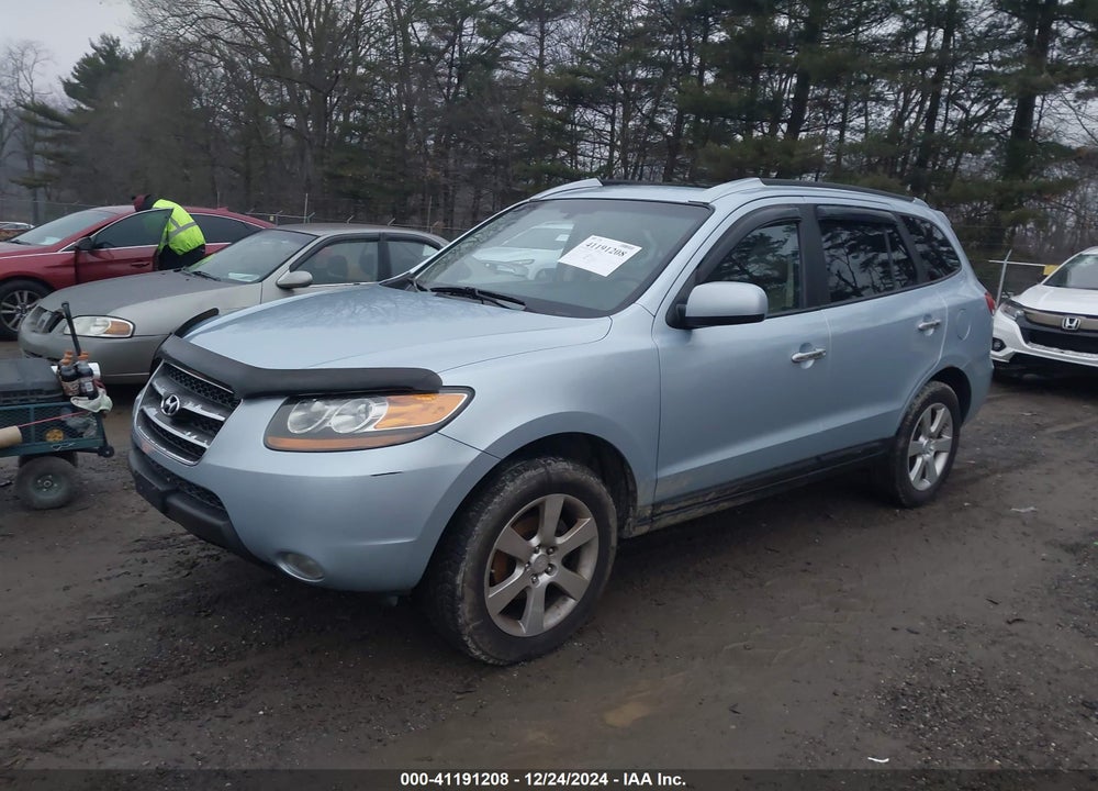 2008 HYUNDAI SANTA FE LIMITED/SE VIN: 5NMSH13E38H147195