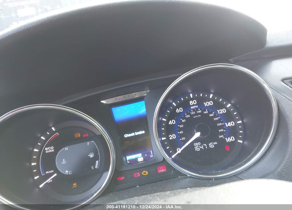 2013 HYUNDAI SONATA HYBRID VIN: KMHEC4A47DA091866