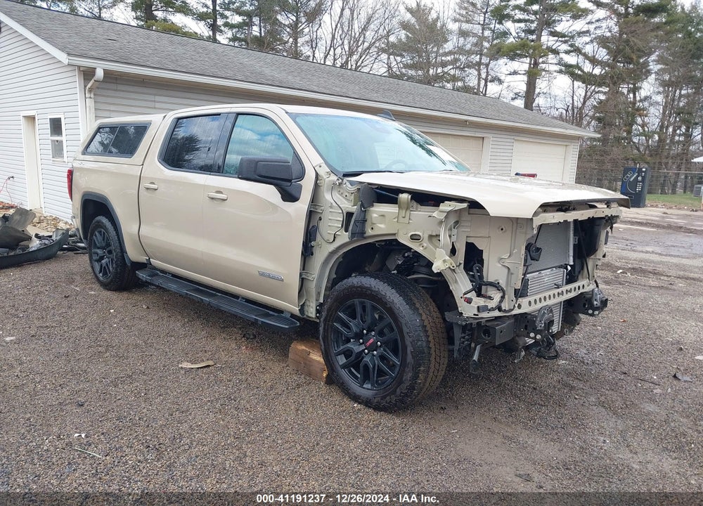 2022 GMC SIERRA 1500 4WD SHORT BOX ELEVATION WITH 3SB VIN: 3GTPUCEK0NG543527