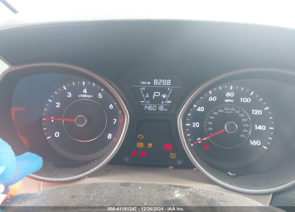 2016 HYUNDAI ELANTRA SE VIN: 5NPDH4AEXGH711973