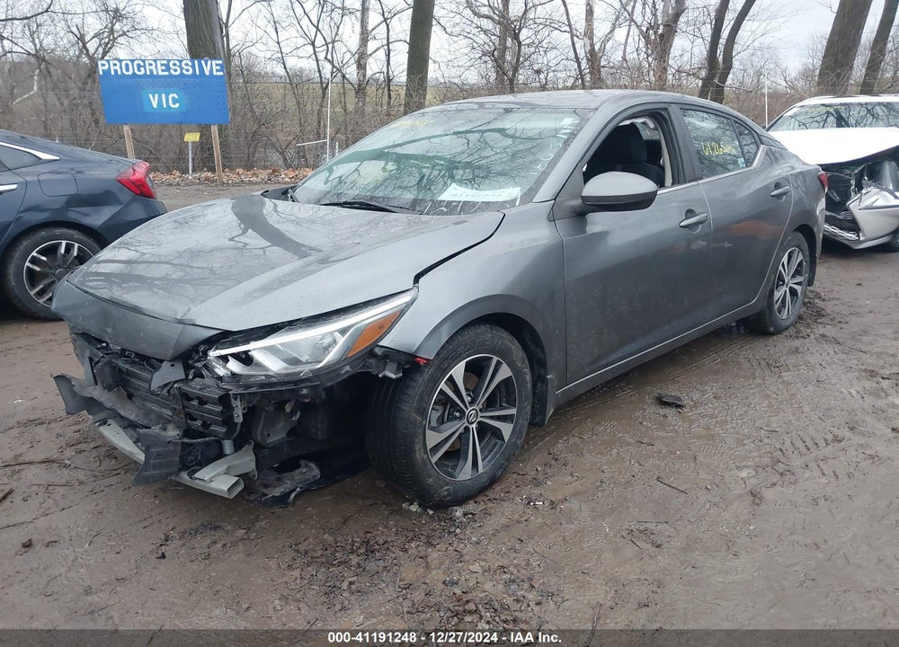 2021 NISSAN SENTRA SV XTRONIC CVT VIN: 3N1AB8CV5MY241863