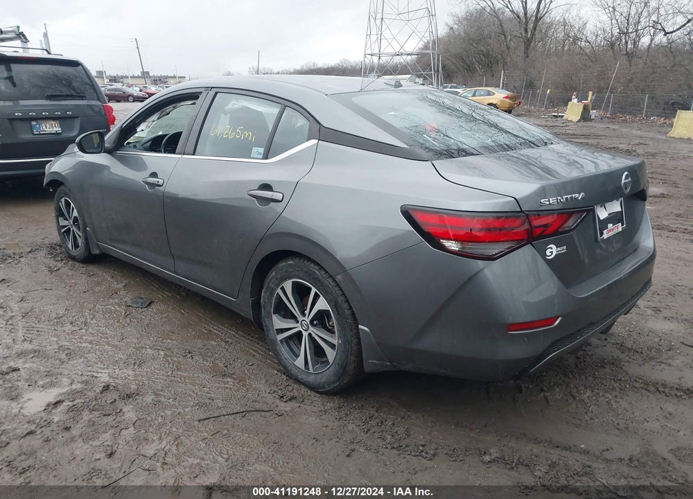 2021 NISSAN SENTRA SV XTRONIC CVT VIN: 3N1AB8CV5MY241863