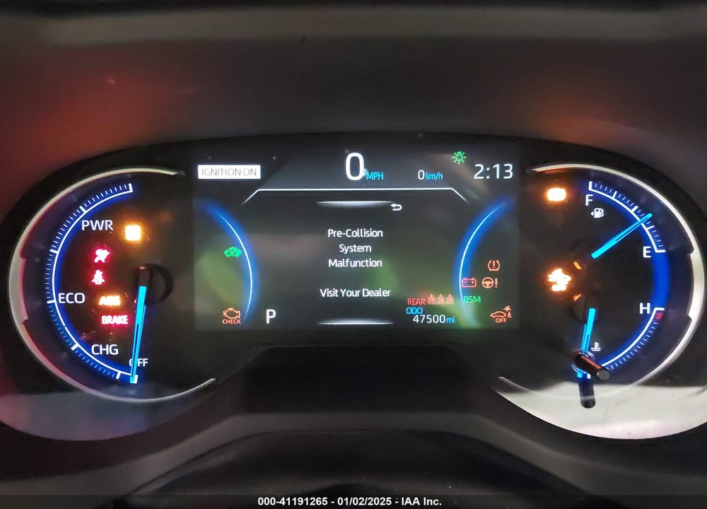 2019 TOYOTA RAV4 HYBRID LIMITED VIN: JTMDWRFVXKD025071