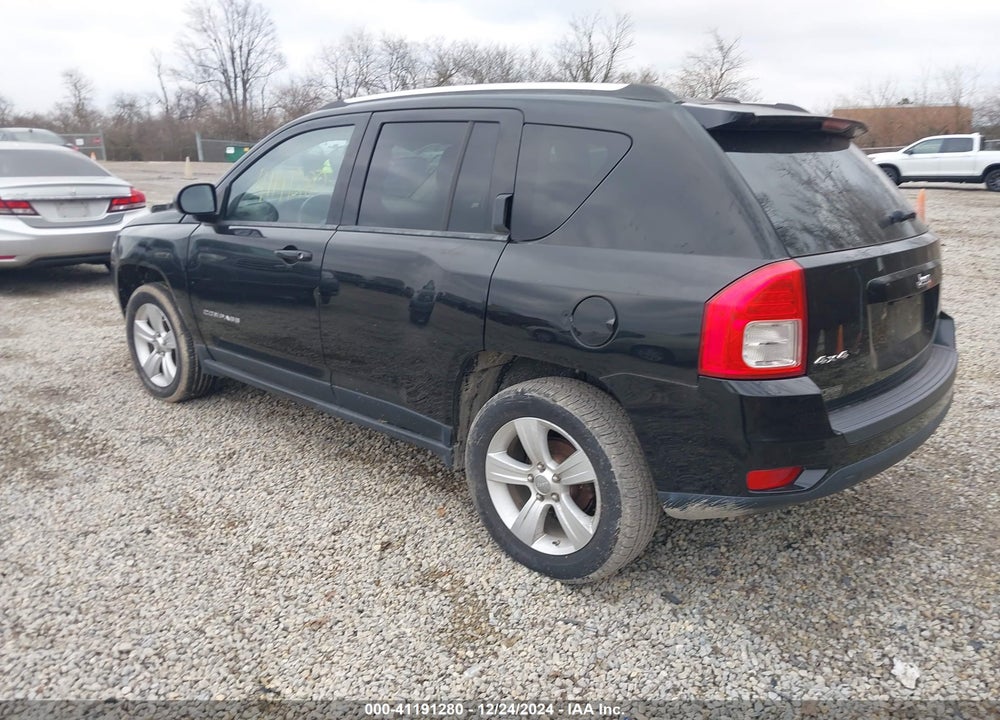 2012 JEEP COMPASS LATITUDE VIN: 1C4NJDEBXCD616533