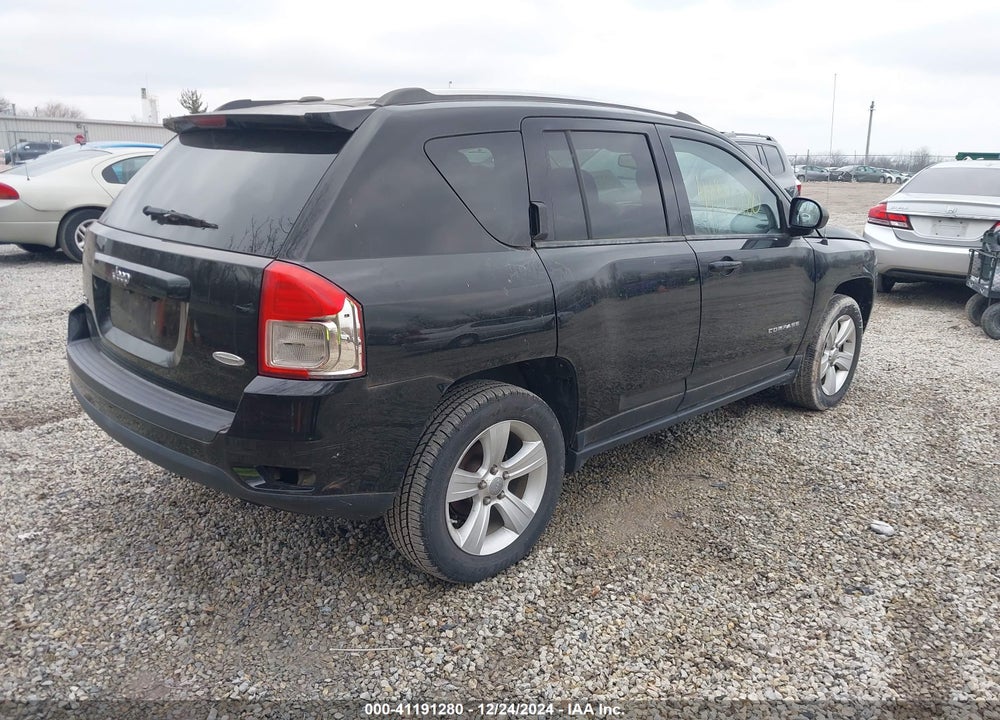 2012 JEEP COMPASS LATITUDE VIN: 1C4NJDEBXCD616533