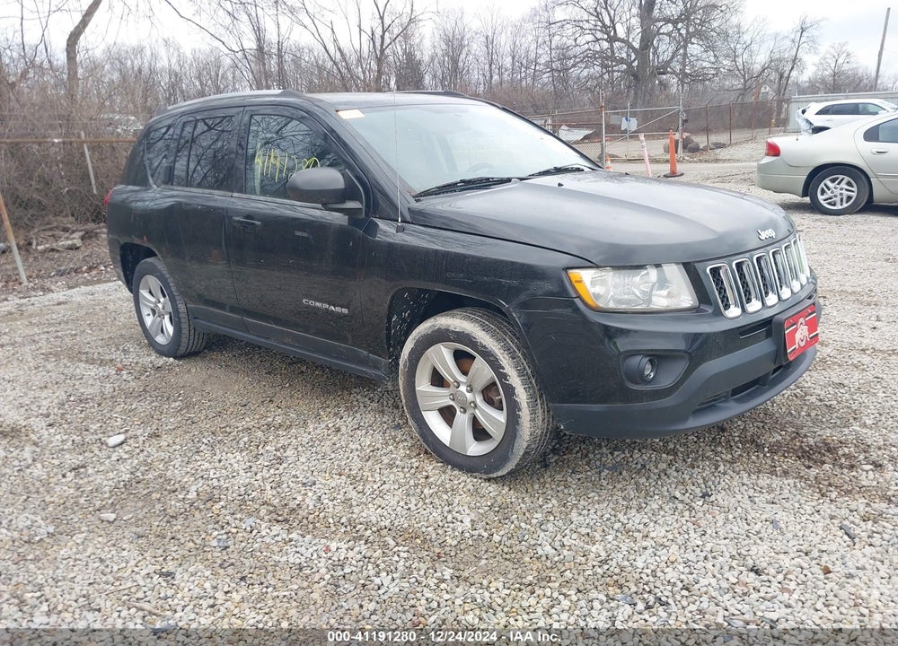 2012 JEEP COMPASS LATITUDE VIN: 1C4NJDEBXCD616533