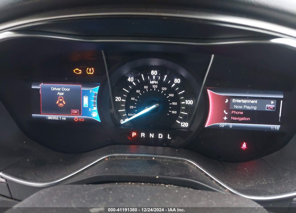 2013 FORD FUSION HYBRID SE VIN: 3FA6P0LU6DR379733