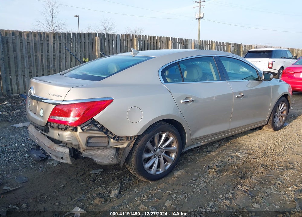 2014 BUICK LACROSSE VIN: 1G4GA5G38EF162743
