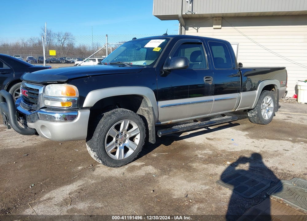 2005 GMC SIERRA 1500 SLT VIN: 1GTEK19Z55Z136943