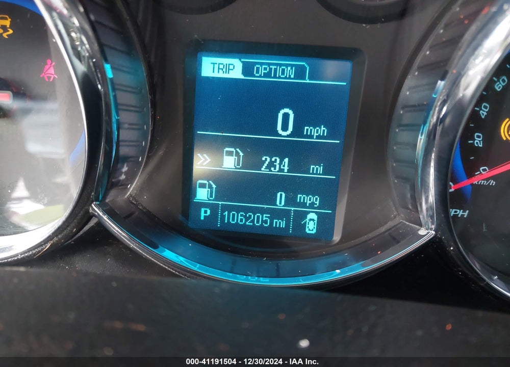 2015 CHEVROLET CRUZE 2LT AUTO VIN: 1G1PE5SB8F7292629