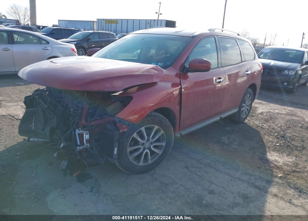 2016 NISSAN PATHFINDER PLATINUM/S/SL/SV VIN: 5N1AR2MN4GC600777