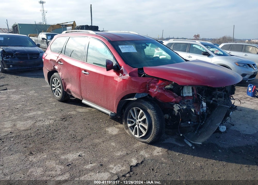 2016 NISSAN PATHFINDER PLATINUM/S/SL/SV VIN: 5N1AR2MN4GC600777