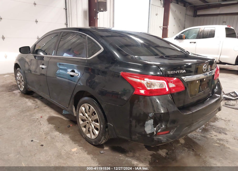 2016 NISSAN SENTRA S VIN: 3N1AB7APXGY237648
