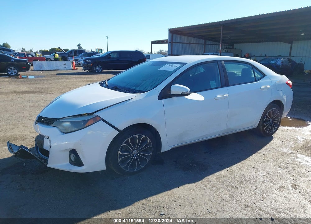2015 TOYOTA COROLLA S PLUS VIN: 5YFBURHE1FP292225