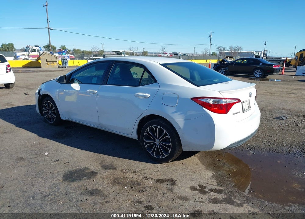 2015 TOYOTA COROLLA S PLUS VIN: 5YFBURHE1FP292225