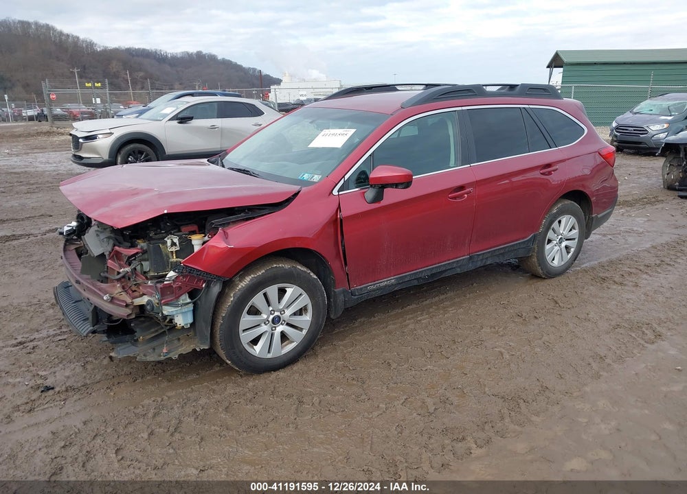 2018 SUBARU OUTBACK 2.5I PREMIUM VIN: 4S4BSACC8J3388640