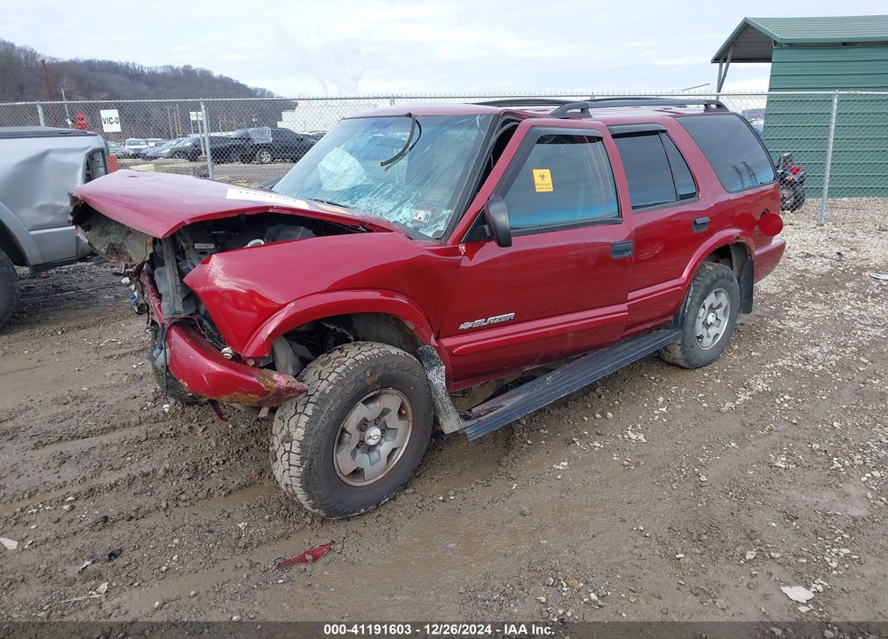 2004 CHEVROLET BLAZER LS VIN: 1GNDT13X64K108714