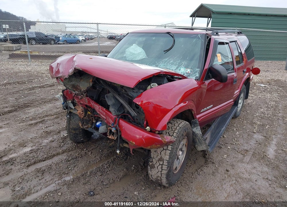 2004 CHEVROLET BLAZER LS VIN: 1GNDT13X64K108714