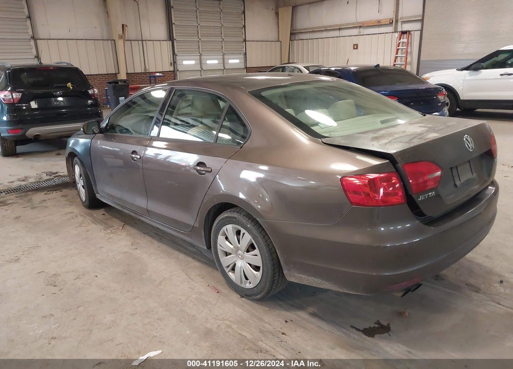 2011 VOLKSWAGEN JETTA VIN: 3VWDX7AJ1BM320275