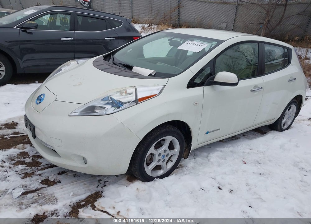 2012 NISSAN LEAF SL VIN: JN1AZ0CP5CT026036