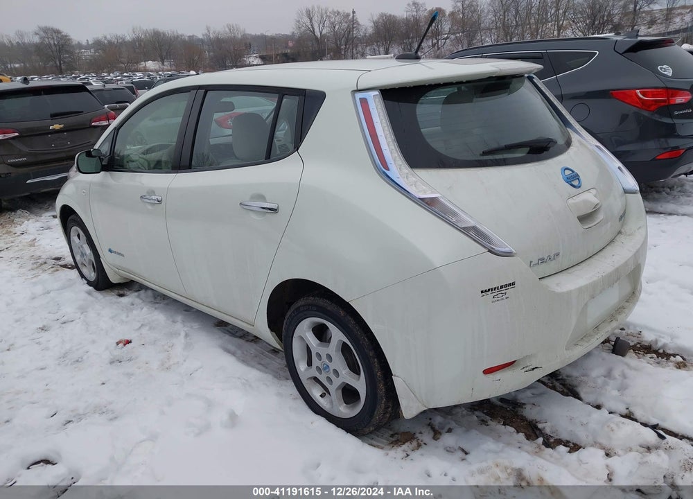 2012 NISSAN LEAF SL VIN: JN1AZ0CP5CT026036