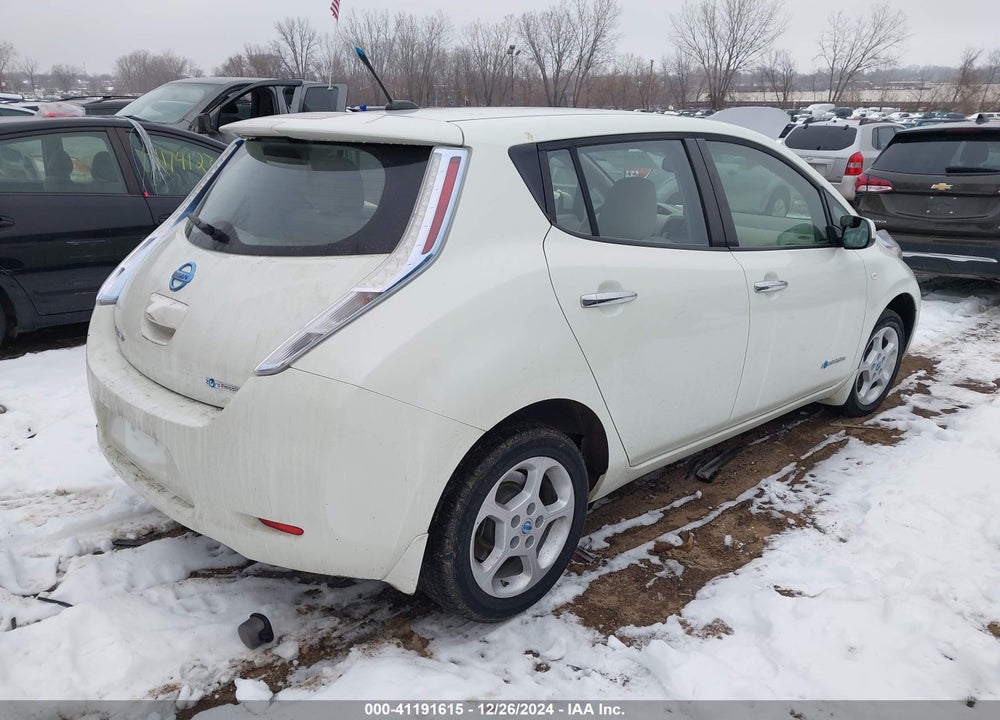 2012 NISSAN LEAF SL VIN: JN1AZ0CP5CT026036