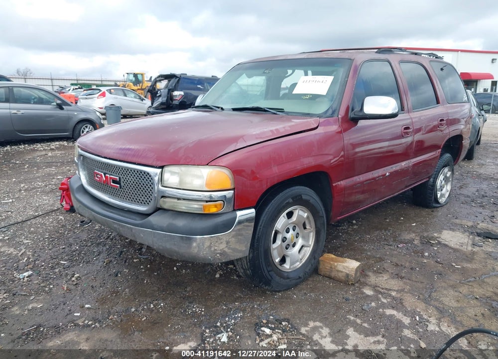 2001 GMC YUKON SLT VIN: 1GKEC13T41R222843