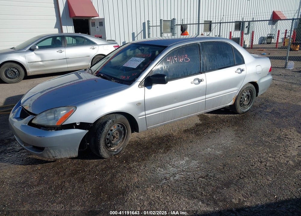 2004 MITSUBISHI LANCER ES VIN: JA3AJ26E84U018646