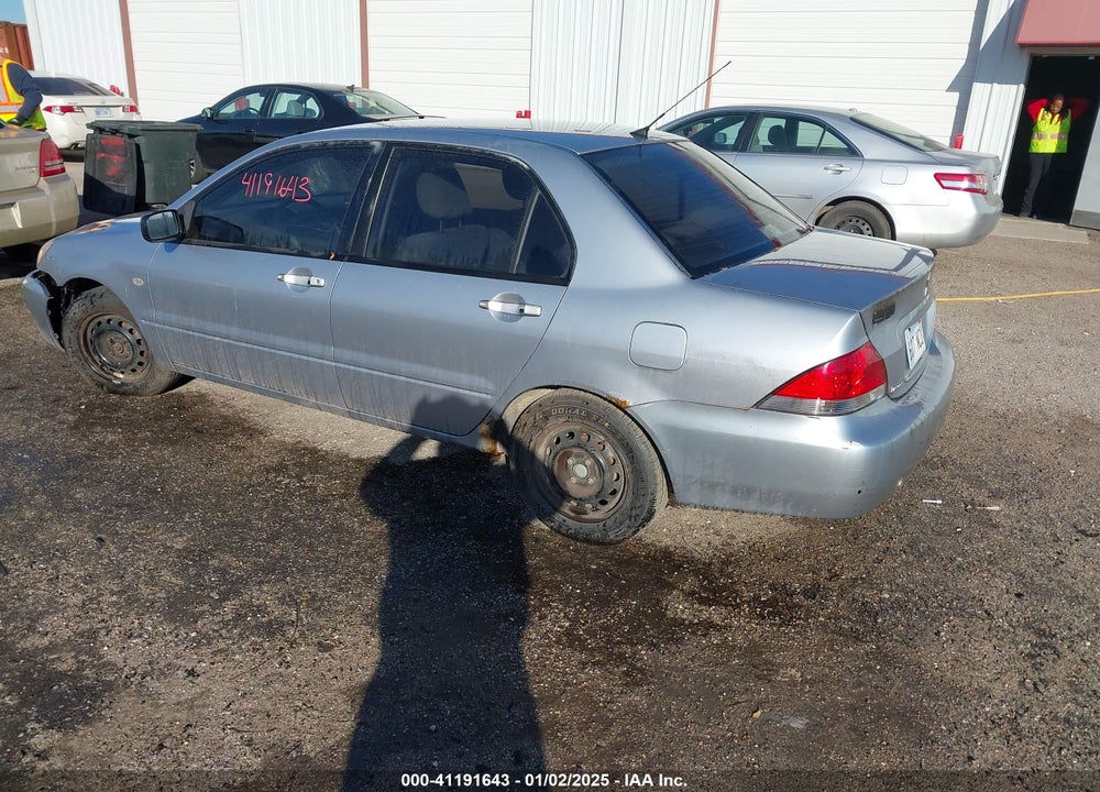 2004 MITSUBISHI LANCER ES VIN: JA3AJ26E84U018646