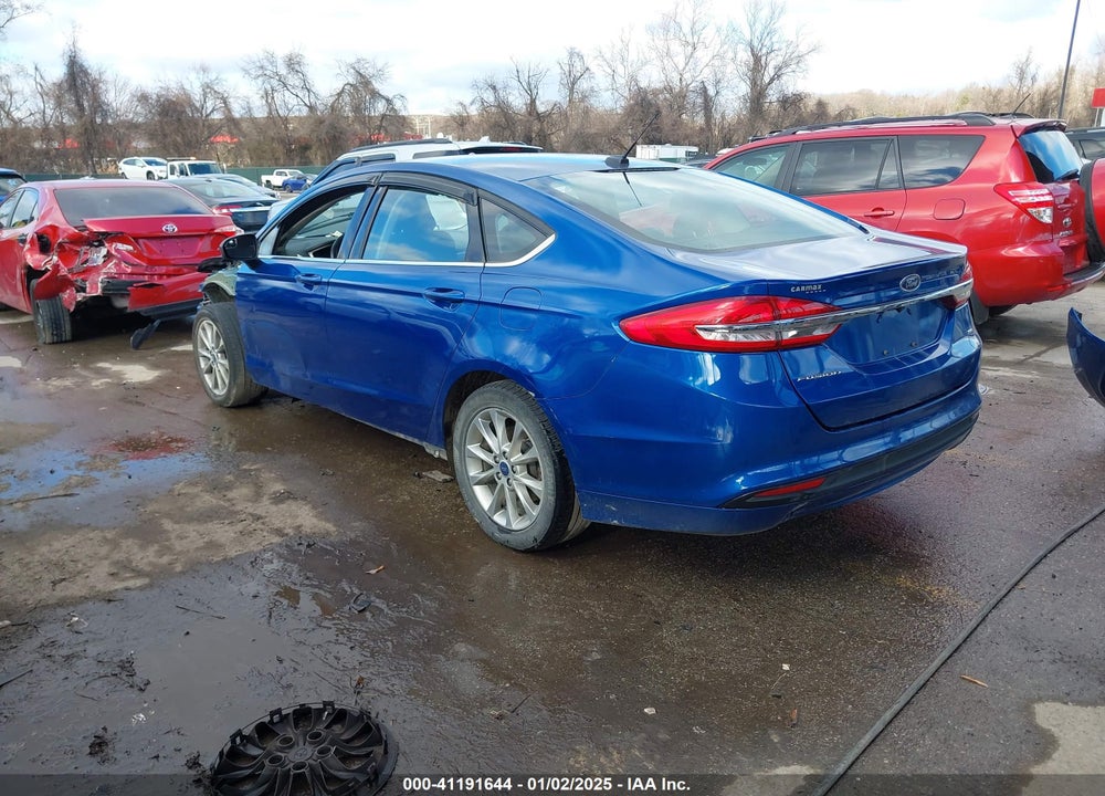 2017 FORD FUSION SE VIN: 3FA6P0H70HR245048