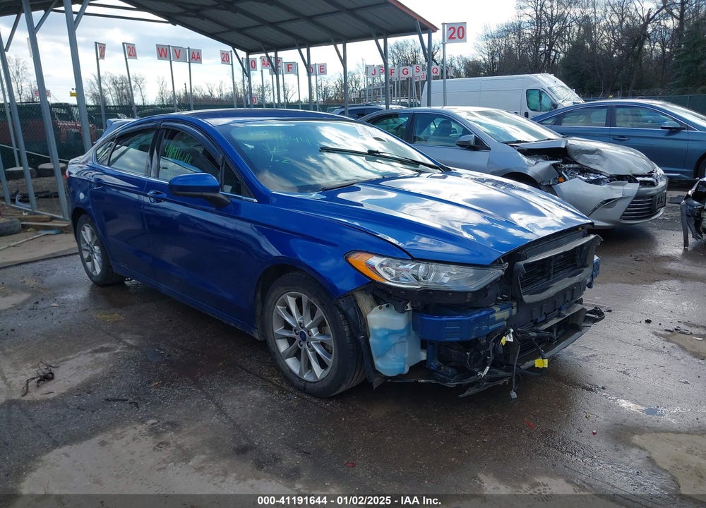 2017 FORD FUSION SE VIN: 3FA6P0H70HR245048