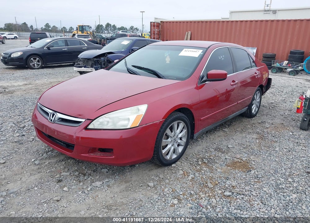 2007 HONDA ACCORD 3.0 SE VIN: 1HGCM66477A023814