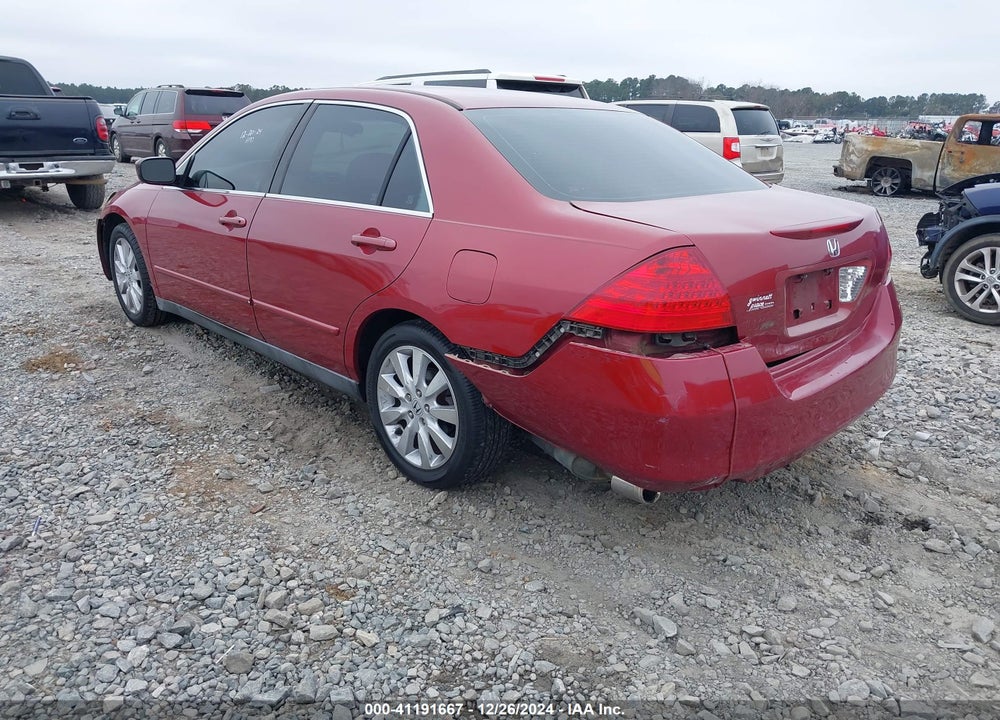 2007 HONDA ACCORD 3.0 SE VIN: 1HGCM66477A023814