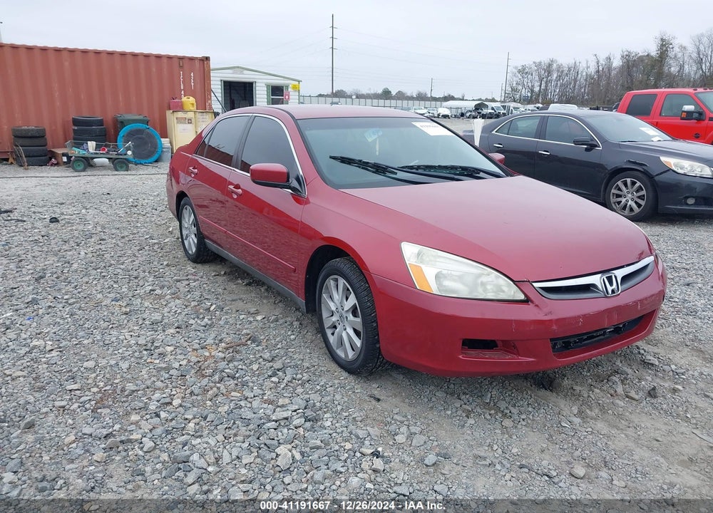 2007 HONDA ACCORD 3.0 SE VIN: 1HGCM66477A023814