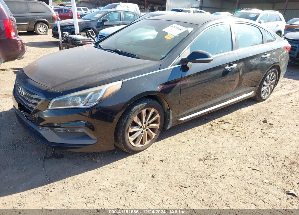 2015 HYUNDAI SONATA SPORT VIN: 5NPE34AF8FH128246