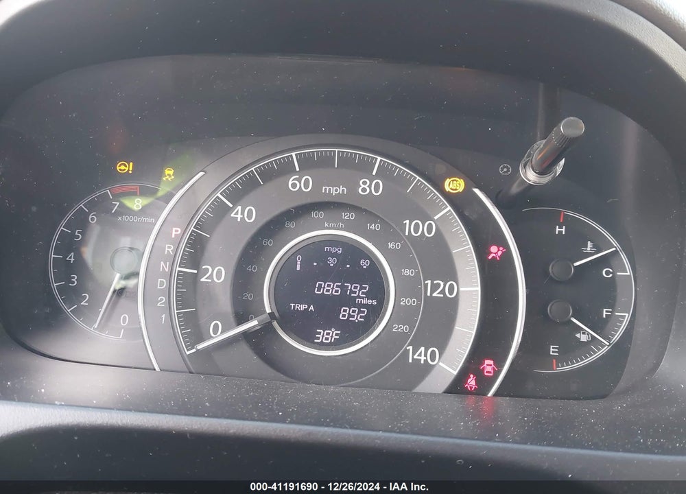 2012 HONDA CR-V EX-L VIN: 5J6RM3H70CL017599