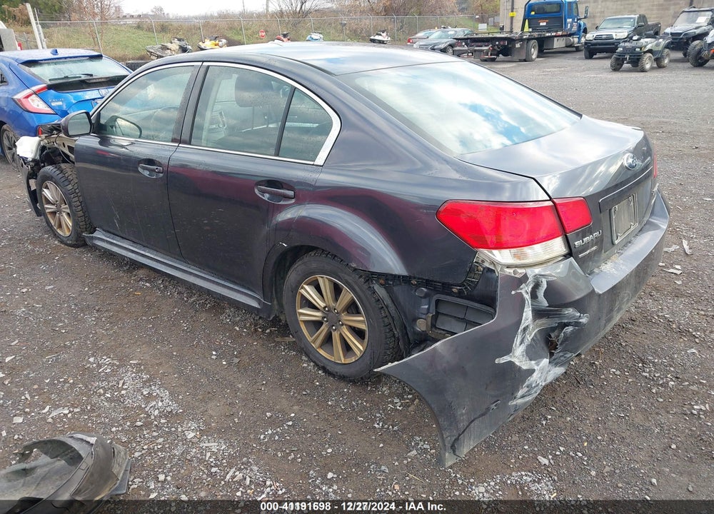 2012 SUBARU LEGACY 2.5I PREMIUM VIN: 4S3BMBB6XC3024478
