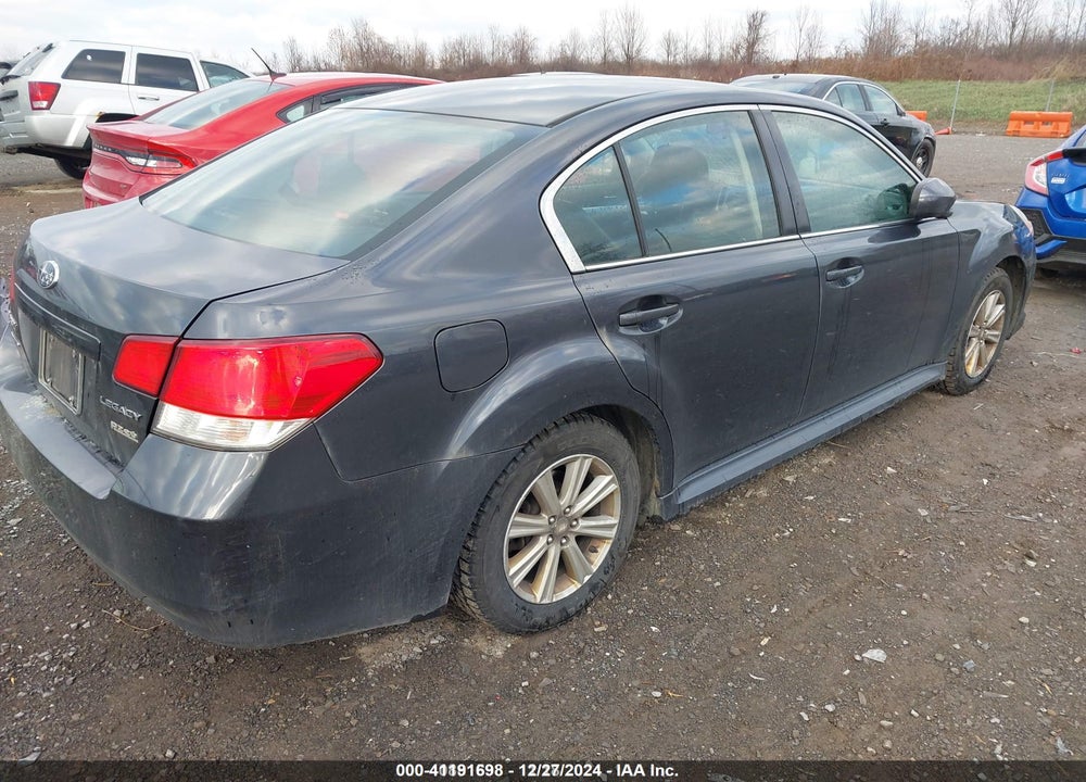2012 SUBARU LEGACY 2.5I PREMIUM VIN: 4S3BMBB6XC3024478