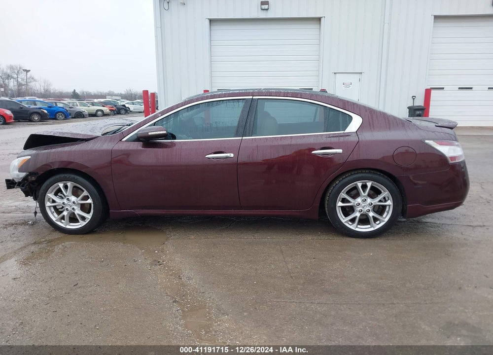 2014 NISSAN MAXIMA VIN: 1N4AA5AP9EC445696
