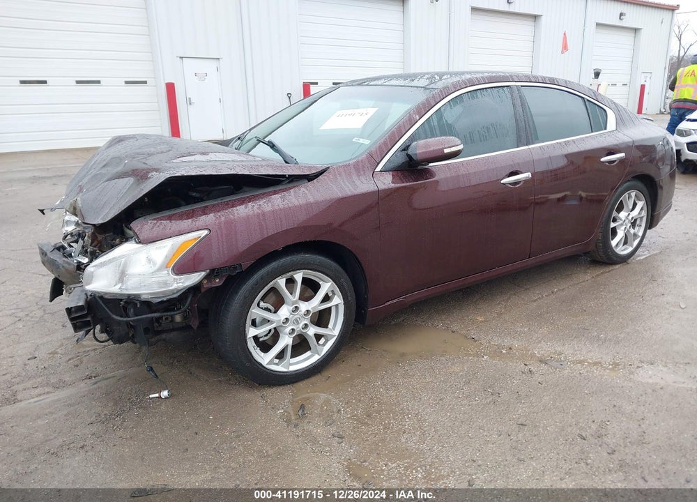 2014 NISSAN MAXIMA VIN: 1N4AA5AP9EC445696