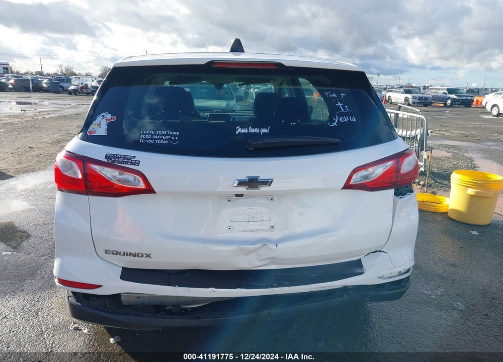 2020 CHEVROLET EQUINOX FWD LS VIN: 3GNAXHEV8LS533737