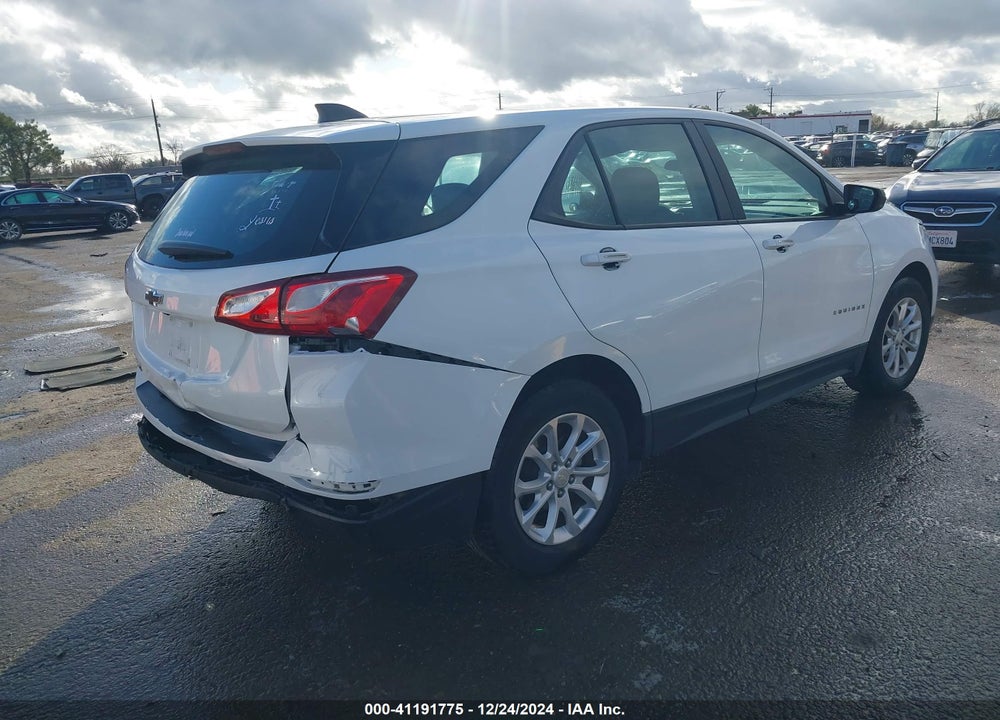 2020 CHEVROLET EQUINOX FWD LS VIN: 3GNAXHEV8LS533737