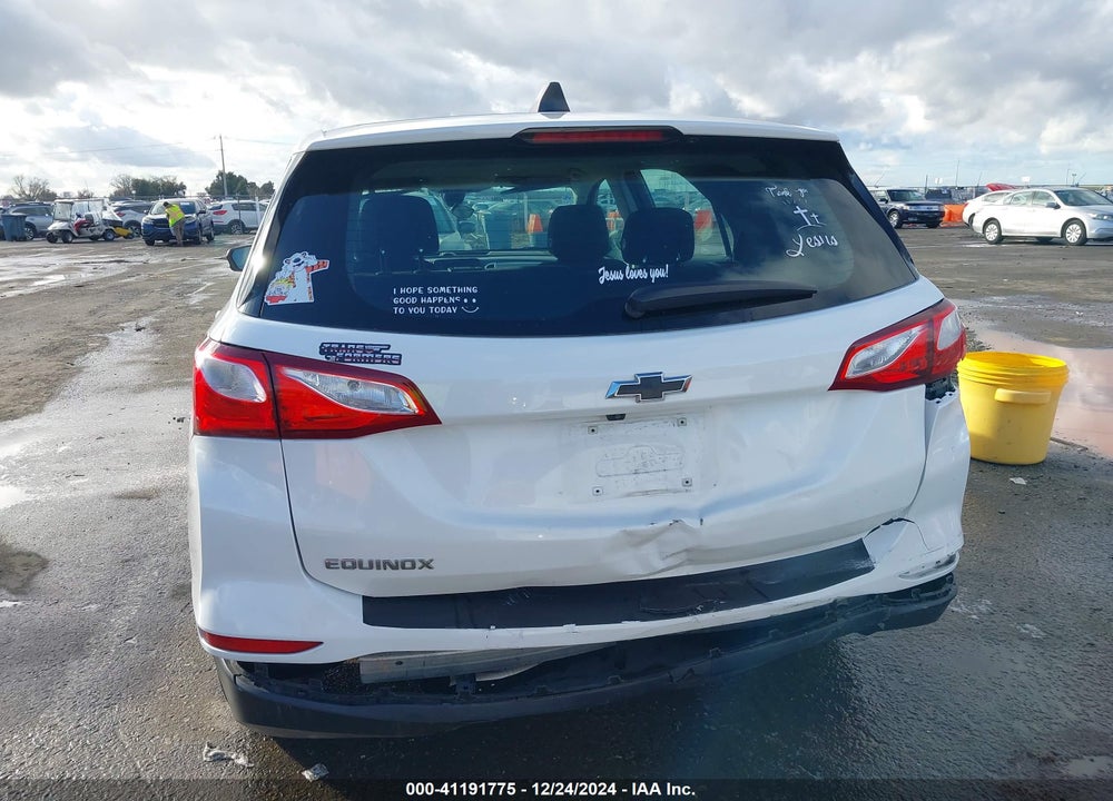 2020 CHEVROLET EQUINOX FWD LS VIN: 3GNAXHEV8LS533737