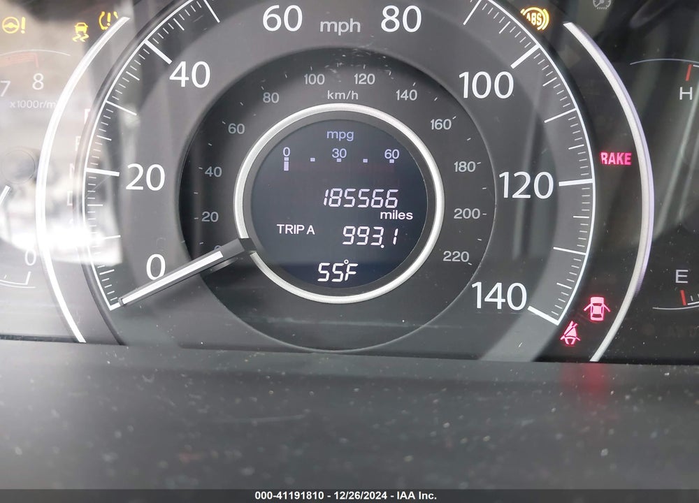 2012 HONDA CR-V EX-L VIN: 2HKRM4H78CH608716